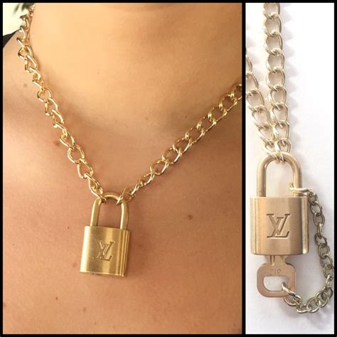 lv locket necklace